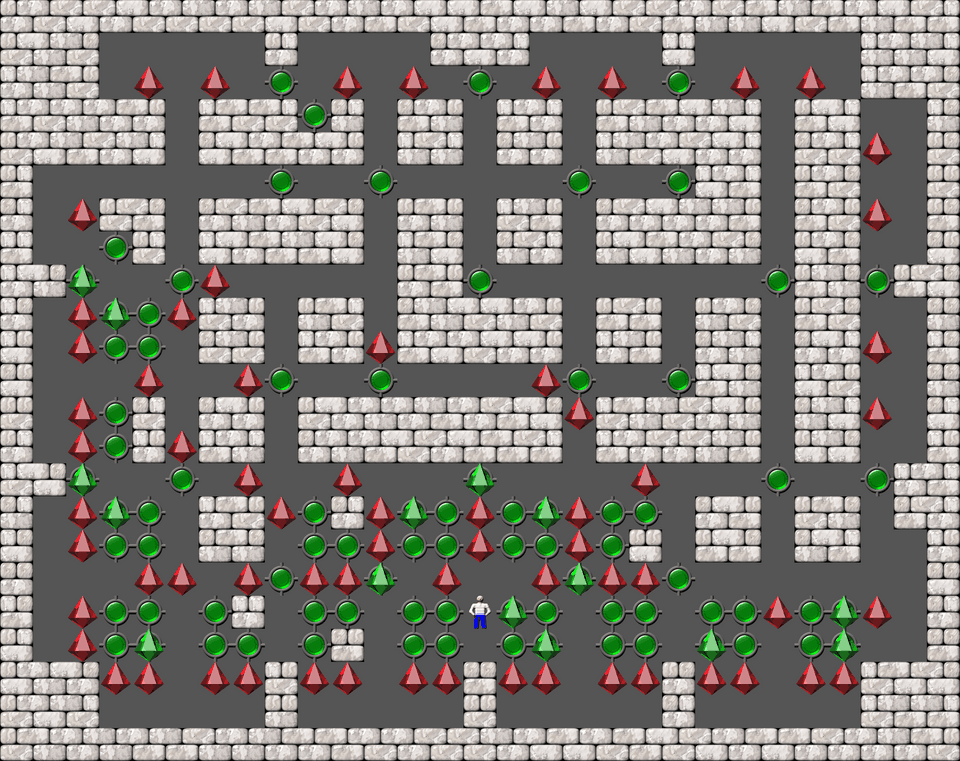 Сокобан Bugs509 collection уровень 480